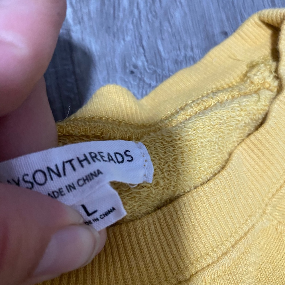 Grayson/Thread Joshua Tree 1991 Sweatshirt Women Size L - Picture 4 of 5